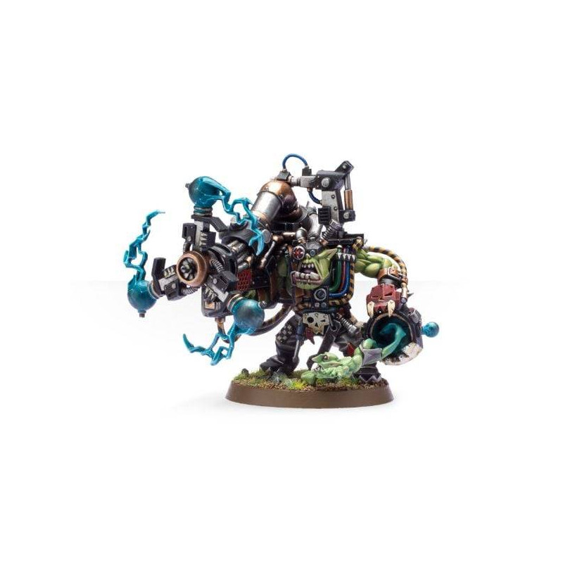 Ork Big Mek with Shokk Attack Gun