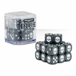 12mm Dice Cube - Grey