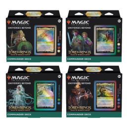 [PREORDER] MTG - The Lord of the Rings: Tales of Middle-Earth Commander Deck Display - Ingles