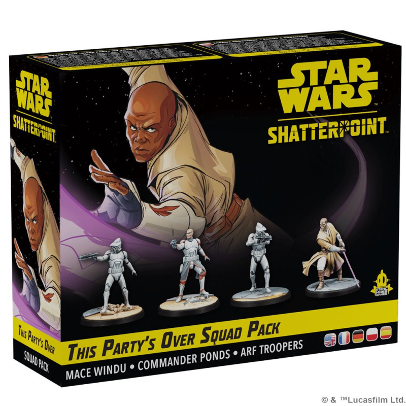 [PREVENTA] SW Shatterpoint: This Party’s Over Squad Pack