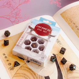 Japanese Dice Set: Deep Night Firefly