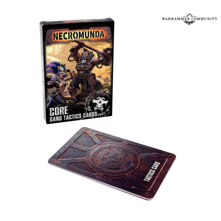 NECROMUNDA: CORE GANG TACTICS CARDS ENG