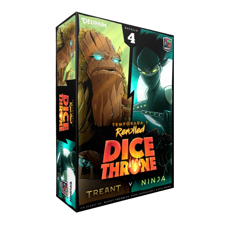 [PREORDER] Dice Throne: Ninja vs Treant