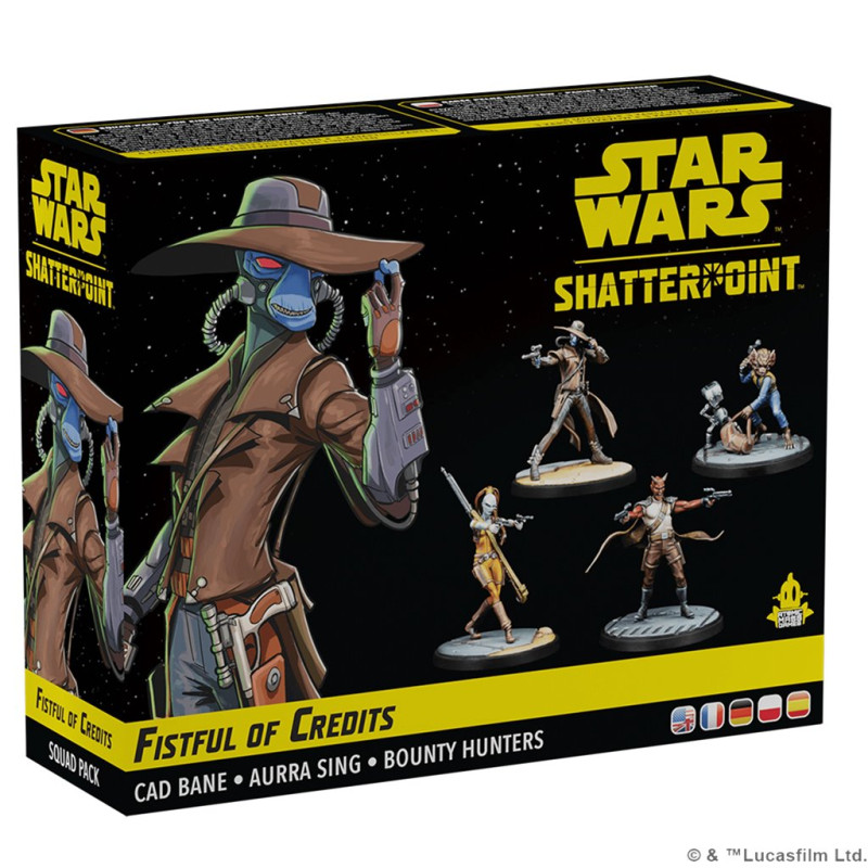 [PREORDER] SW Shatterpoint: Fistful of Credits Cad Bane Squad Pack