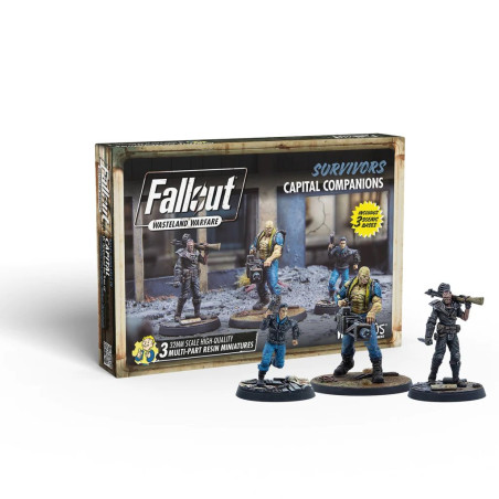 Fallout Wasteland Warfare - Survivors : Capital Companions