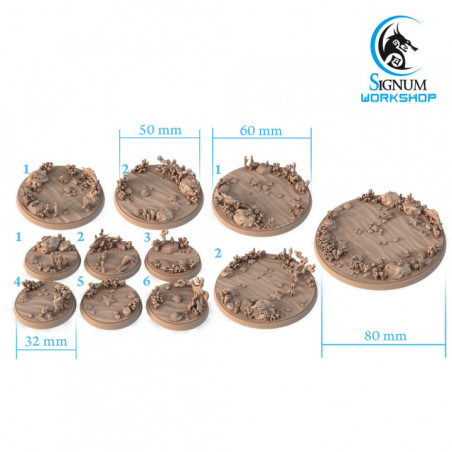 Ulmie Base 2, Round 60mm (1pc)