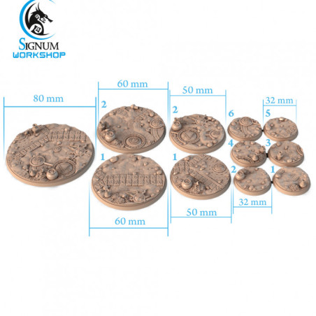 Ophidian Bases, Round 50mm (2)