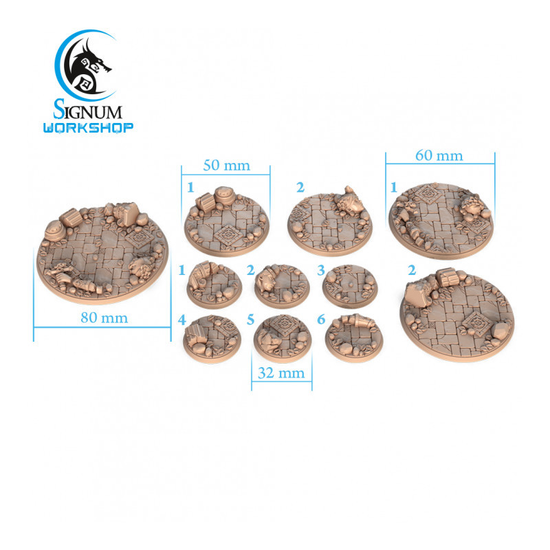 Holy Grypharim Empire Base 1, Round 60mm (1)