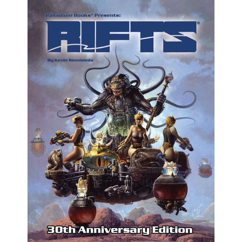 Rifts® RPG 30th Anniversary Commemorative Hardcover Edition