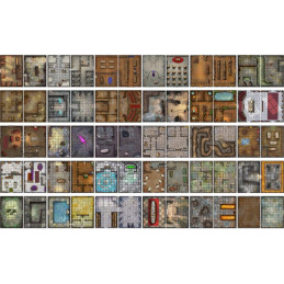 The Big Book of Battle Mats - Rooms, Vaults & Chambers