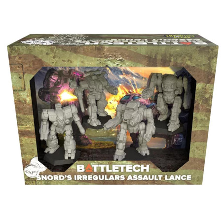 BattleTech Snords Irregulars Assault Lance