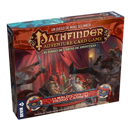 [PREORDER] La Maldición Del Trono Carmesí - Expansión Juego De Cartas De Aventuras De Pathfinder