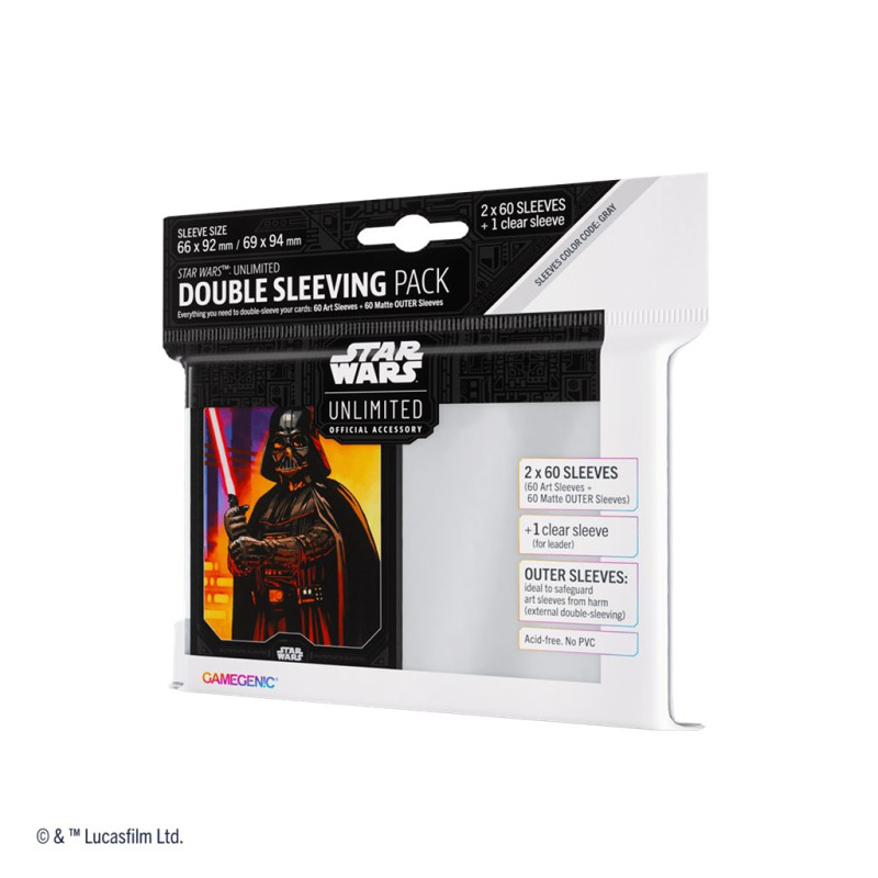 SW: Unlimited Art Sleeves Double Darth Vader