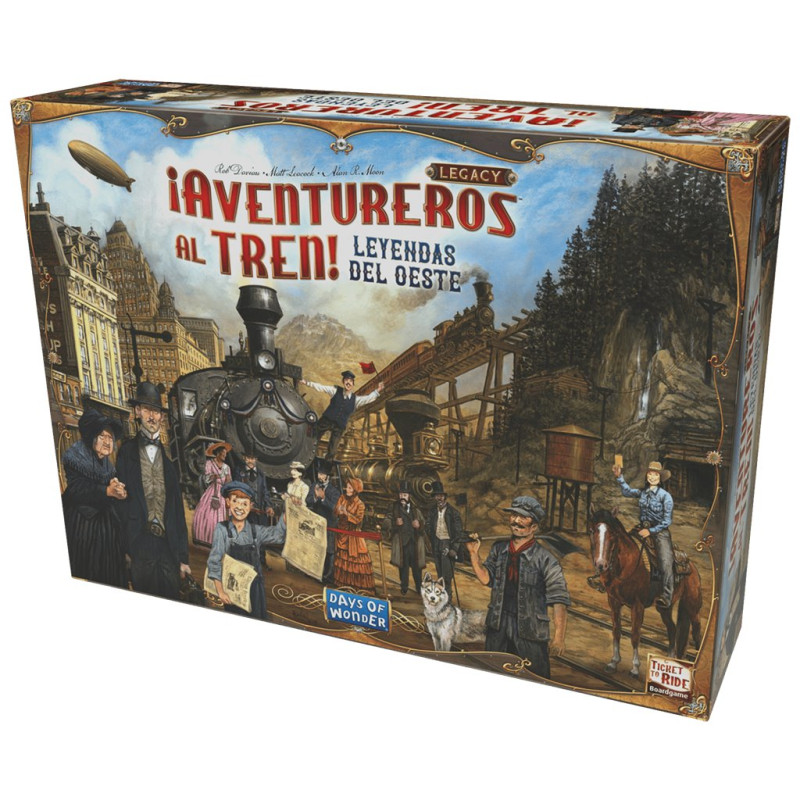 [PREVENTA] ¡Aventureros al Tren! Legacy Leyendas del Oeste