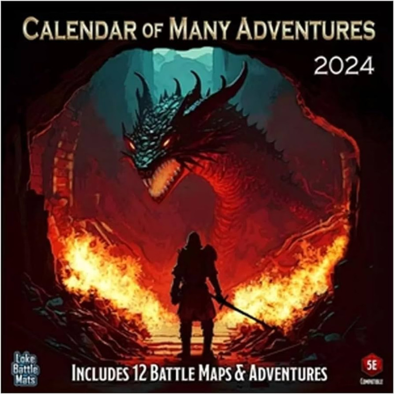 Calendar of Many Adventures 2024