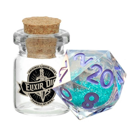 D20 Elixir Liquid Core Dice Disco Vibes