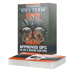Kill Team: Approved Ops – Tac Ops & Mission Card Pack (Inglés)