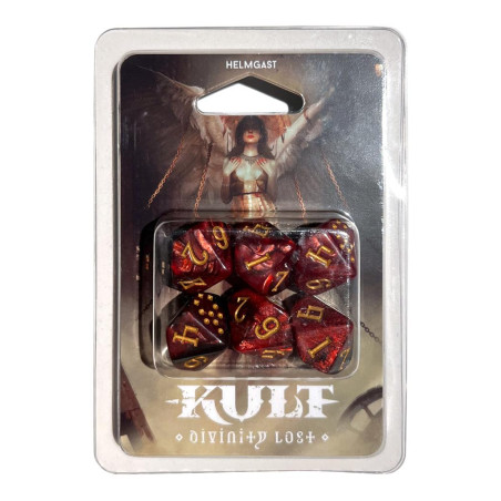 KULT: Divinity Lost - Dice Set (Inferno Edition)