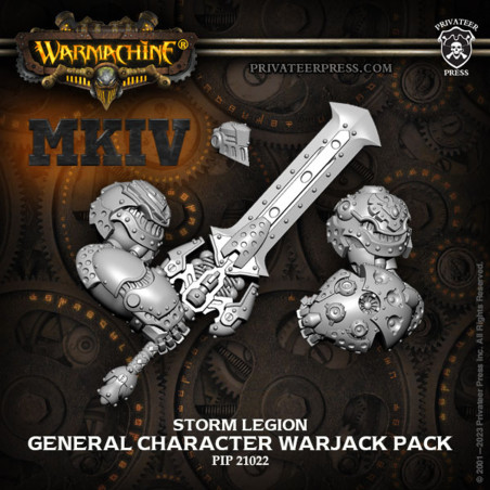 Cygnar Storm Legion the General Character Warjack Pack