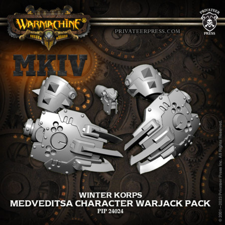 Khador winter Korps Medveditsa Character Warjack Pack