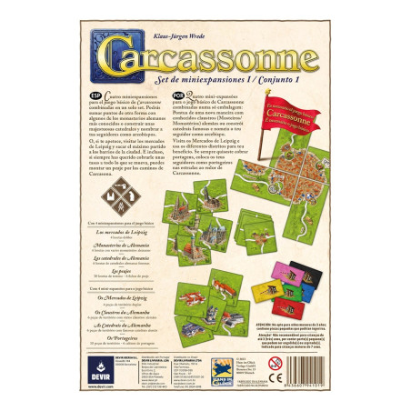 Carcassonne - Expansiones Reunidas