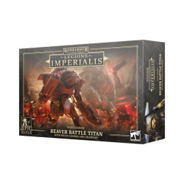 Legions Imperialis: Reaver Battle Titan con Melta Cannon y Chainfist