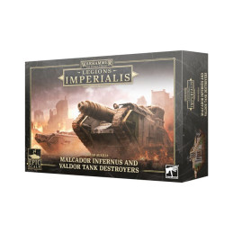 Legions Imperialis: Malcador Infernus y Valdor Tank Destroyers