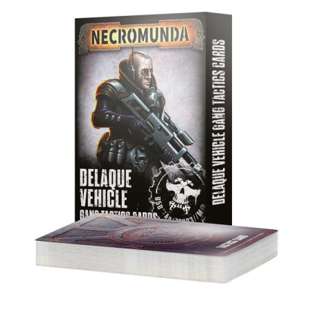 [PREORDER] Delaque Vehicle Gang Tactics Cards (Inglés)