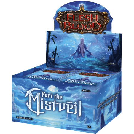 [PREORDER] Flesh & Blood TCG - Part the Mistveil Booster Display (24 Packs)