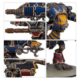 Legions Imperialis: Warhound Titans With Ursus Claws And Melta Lances