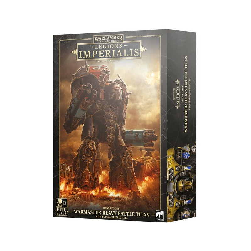 Legions Imperialis: Warmaster Heavy Battle Titan With Plasma Destructors