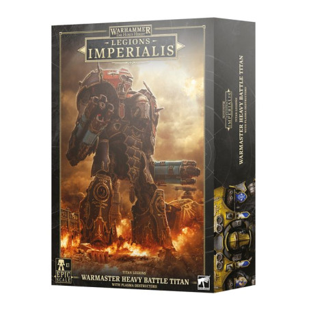 Legions Imperialis: Warmaster Heavy Battle Titan With Plasma Destructors