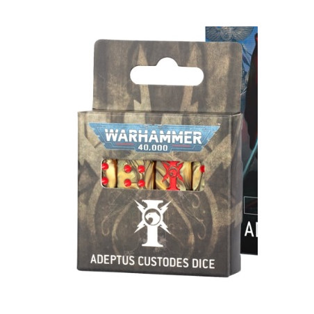 Warhammer 40000: Adeptus Custodes Dice