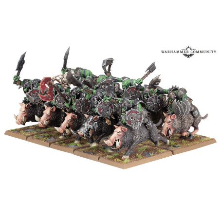 Orc Boar Boyz Mob