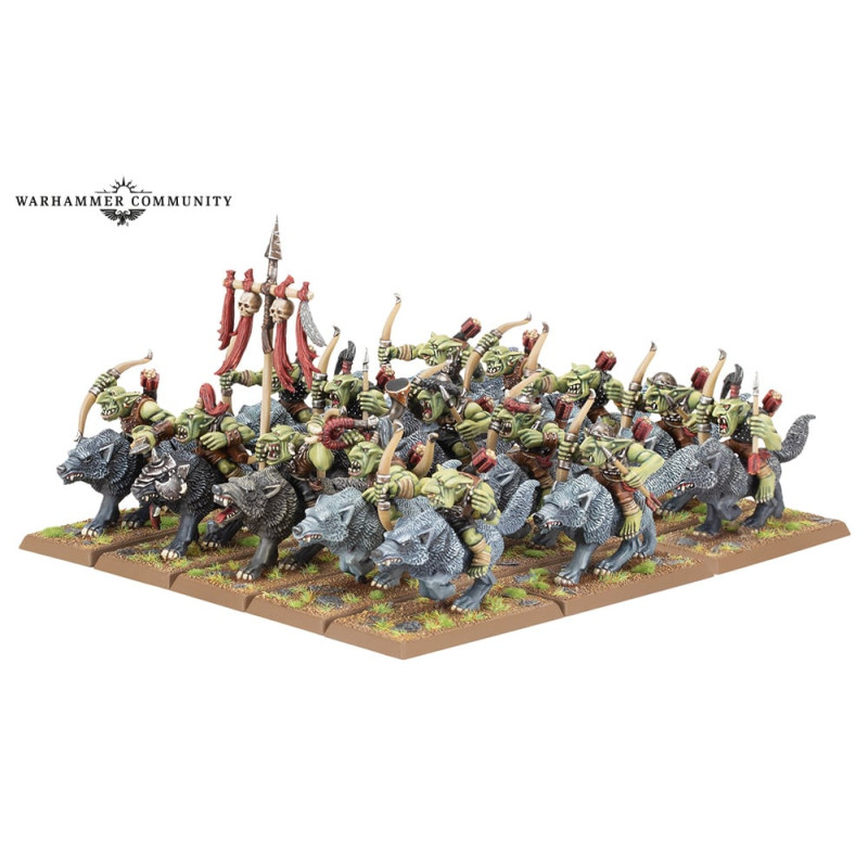 O&G Goblin Wolf Rider Mob