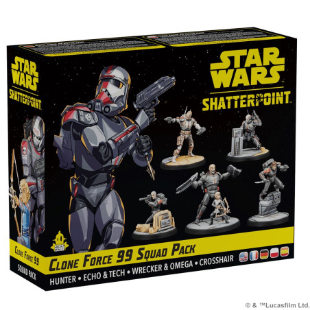 [PREVENTA] SW Shatterpoint: Clone Force 99 Squad Pack