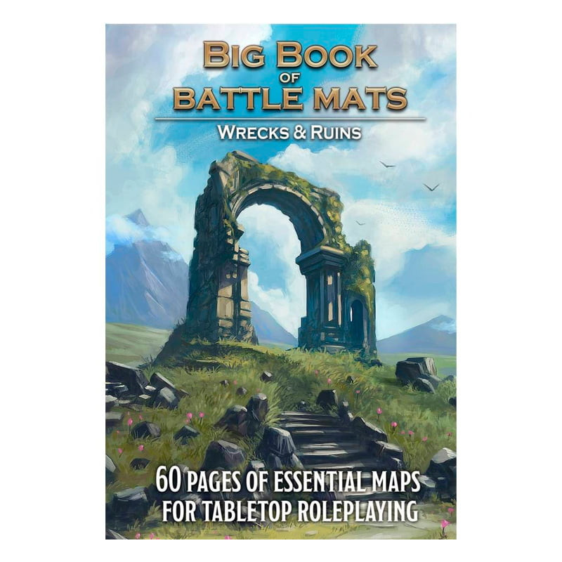 Big Book of Battle Mats Wild Wrecks & Ruins