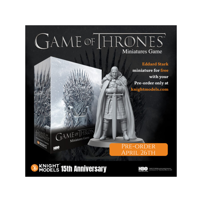 [PREVENTA] Game Of Thrones Miniatures Game Core + PROMO