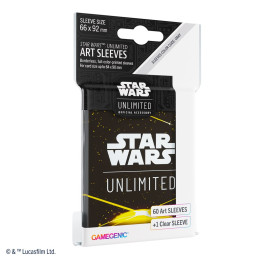 [PREORDER] SW: Unlimited Art Sleeves Card Back Yellow