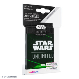[PREORDER] SW: Unlimited Art Sleeves Card Back Green