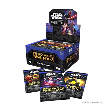 [PREORDER] Star Wars: Unlimited - Shadows of the Galaxy: Booster Display (24 Booster)