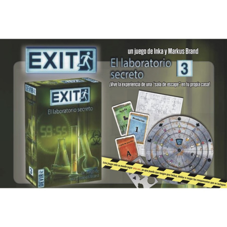 Exit 3: Exit: El laboratorio secreto