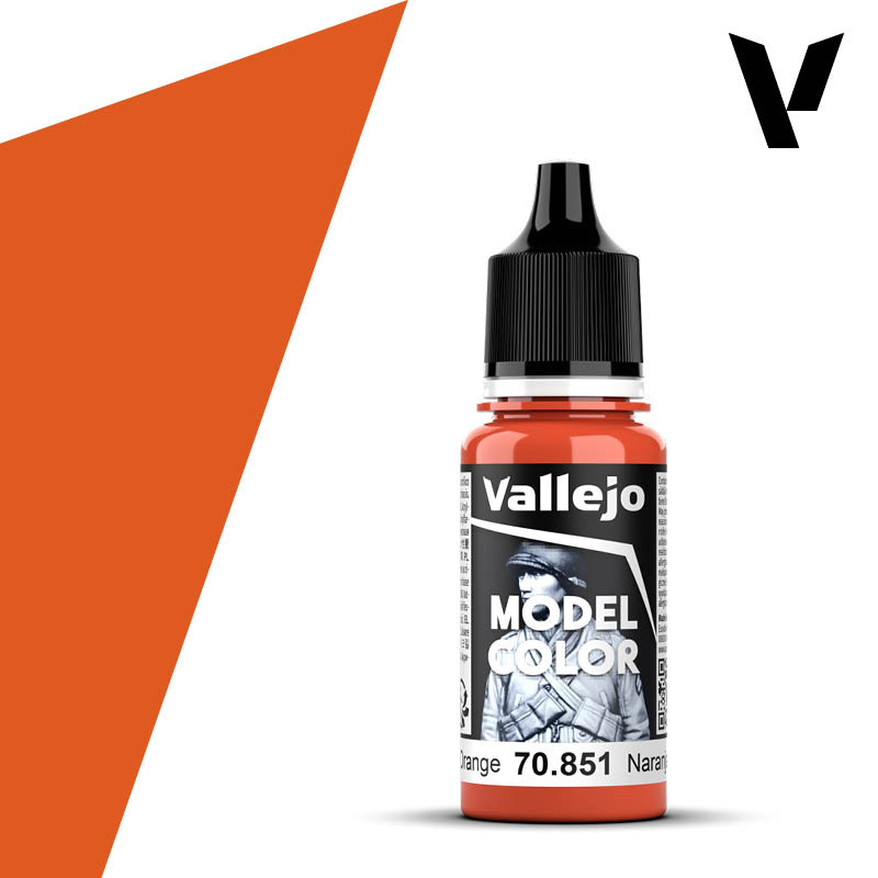 Model Color - Bright Orange 18 ml