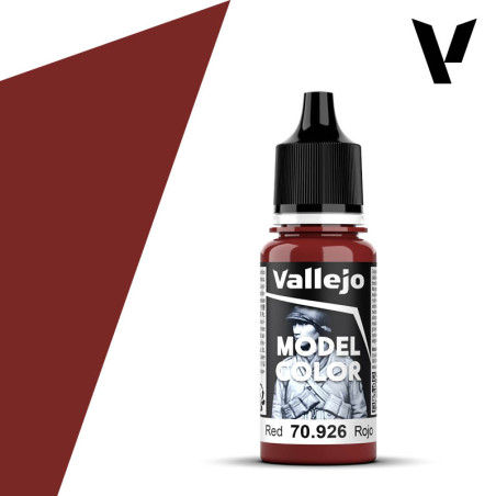 Model Color - Red 18 ml