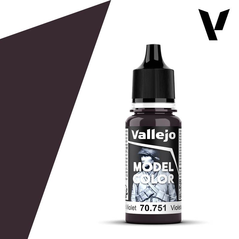 Model Color - Black Violet 18 ml