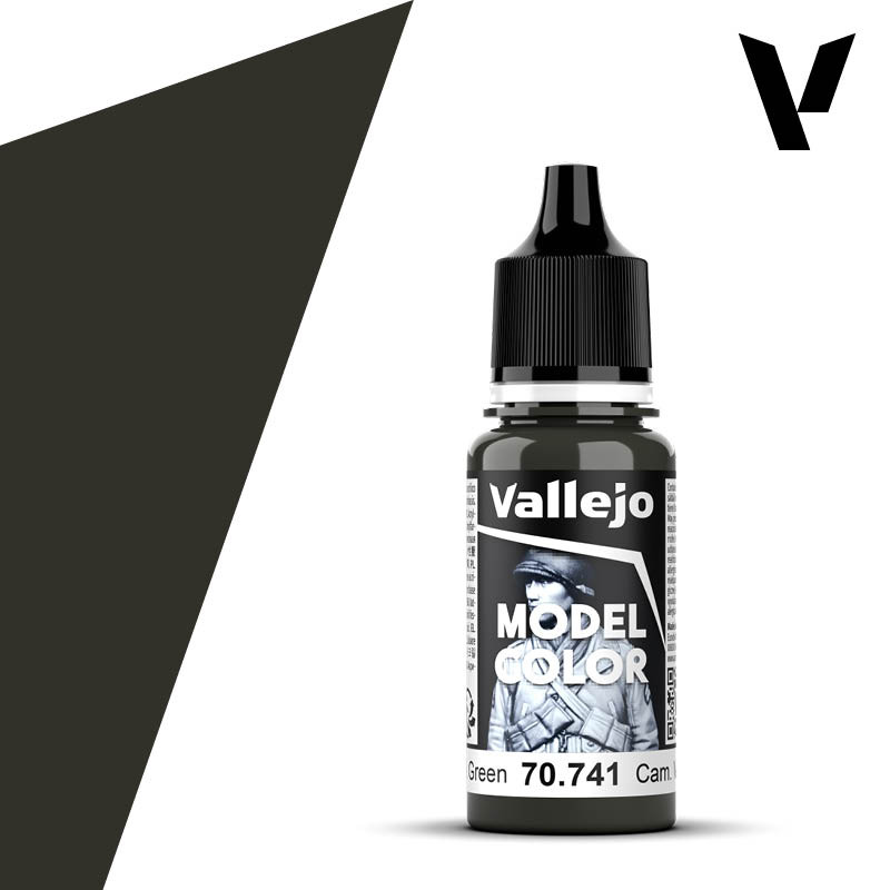 Model Color - Camouflage Black Green 18 ml