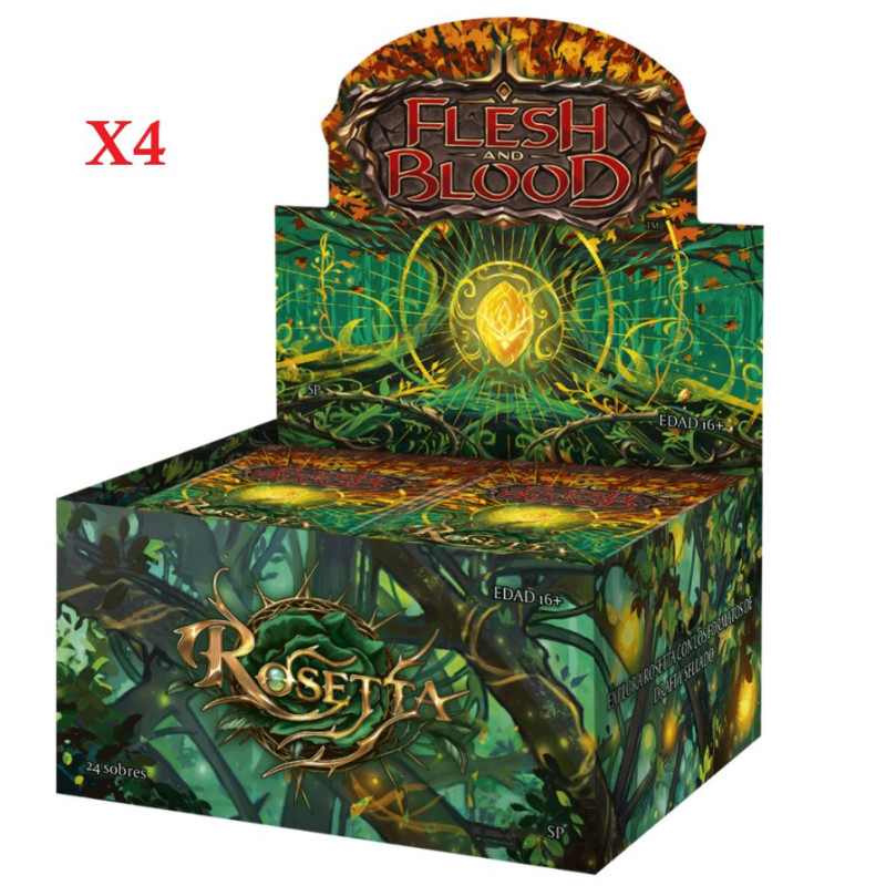 Flesh & Blood TCG - Rosetta Booster Display (1 CASE) - SP