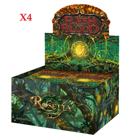 Flesh & Blood TCG - Rosetta Booster Display (1 CASE) - EN