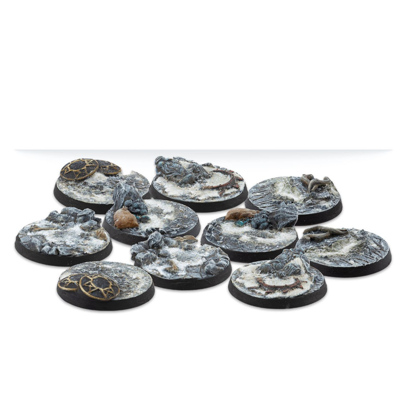 30mm Northern Tribes Scenery Bases, Alpha Series