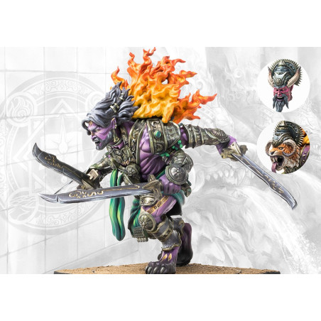 Sorcerer Kings: Rakshasa Bakasura (with Swords)